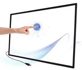 

55" USB IR touch screen panel overlay kit 10 points multi Infrared touch screen frame with free driver for Windows/Android