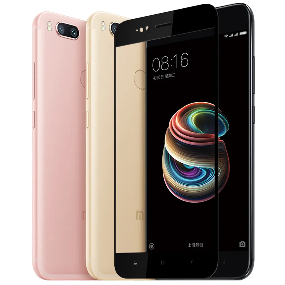 Защита экрана для Xiaomi mi A1 mi a1 стекло 9h полное покрытие закаленное стекло на xio mi 5x mi A1 5," Защитная стеклянная пленка
