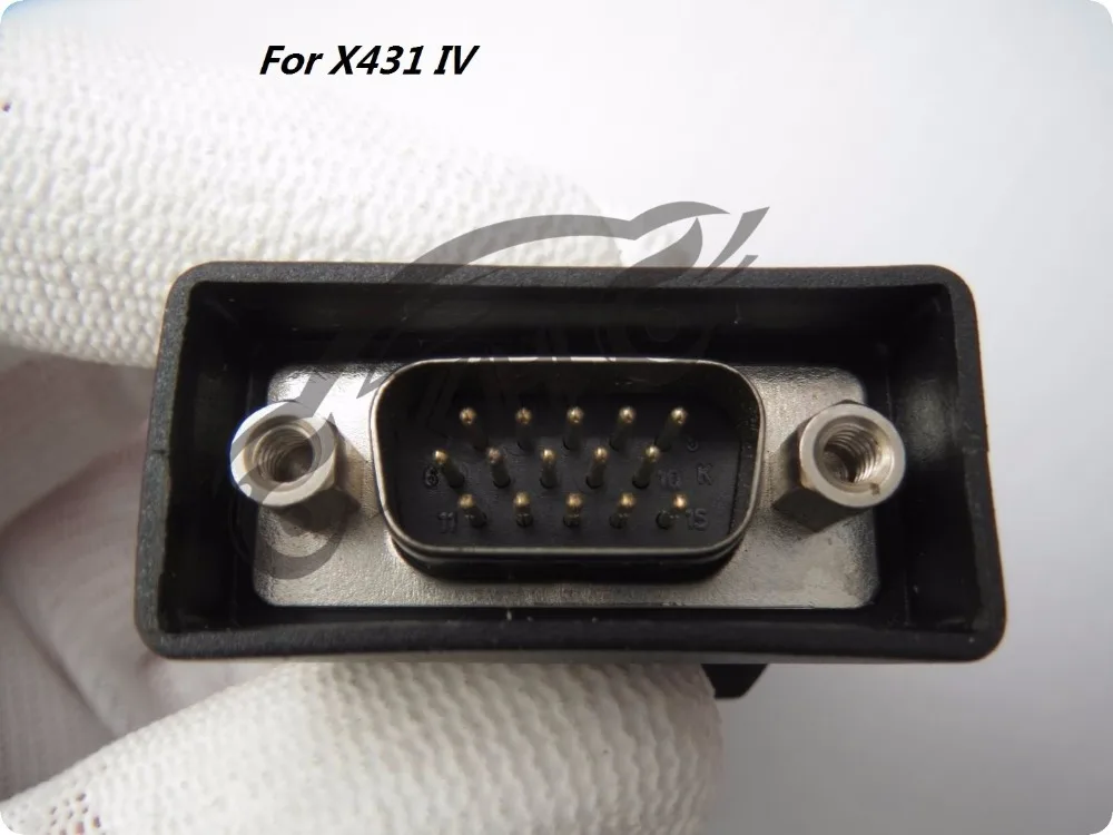 100% Original for LAUNCH X431 IV Toyota 17 Pins OBDII Adaptor OBD II Connector Connecter OBD2 Adapter|Диагностические сканеры