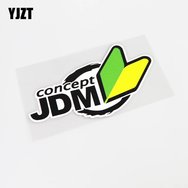 YJZT 15 см * 8 3 забавная JDM CONCEPT наклейка автомобильная из ПВХ графическое украшение 13