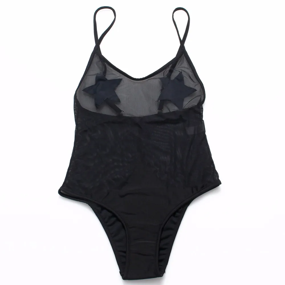 2017 новые Купальники Цельный полосатый купальник боди женские Сексуальная