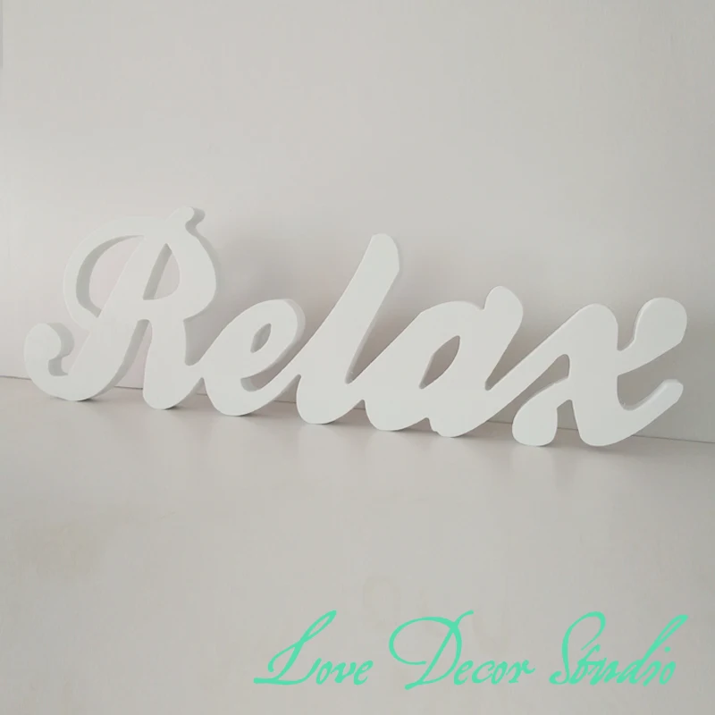 Free Shippingwedding decoration letters Custom3D Relax 3D Letters 15cm tall|letters 15cm|letter 3dletter |