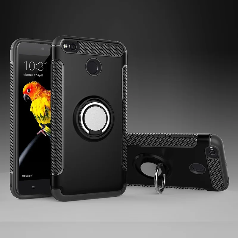 Роскошный мягкий силиконовый чехол для Xiaomi Redmi 4 Pro 5 Plus Redmi 4A 4X3 S Redmi Note 4 Pro Note 4X3 Global Version - Цвет: Черный