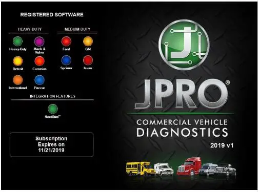 2019 Новый Noregon JPRO Коммерческий флот диагностики 2019v1 + keygen без ограничений на