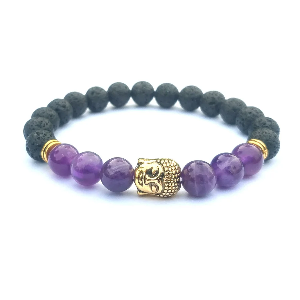 Green Golden Buddha Head Mixing Bracelet Man Fashion Women  Gift For   Bracelets