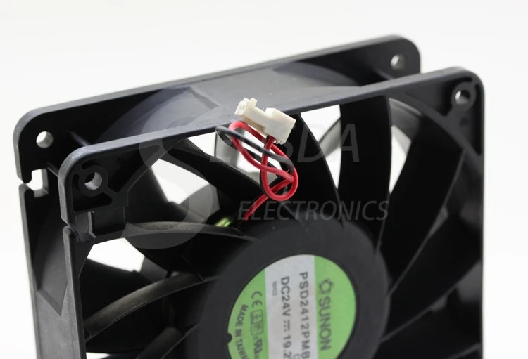 Оригинальный для Sunon 120x38 мм PSD2412PMB1 120 12 см DC 24 В 19 5 Вт Инвертор сервера осевые