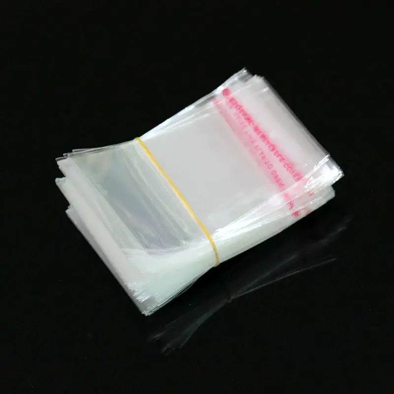

5x7cm Transparent Self Adhesive Sealing Plastic Bag 200pcs/lot Clear Jewelry Gift Bags OPP Jewelry Accessory Candy Packaging