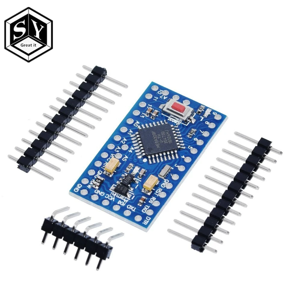 Отлично это 1 шт. с Загрузчиком Pro Mini ATMEGA328P 328 мини ATMEGA328 5 В/16 МГц для arduino