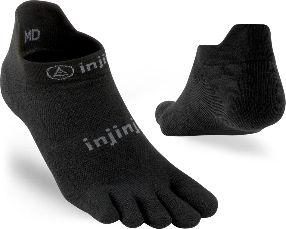 Injinji, пятипальцевые кроссовки, носки с низким вырезом, тонкие, для бега, спортивные, COOLMAX, впитывающие пот, быстросохнущие, для йоги, велоспорта, для мужчин