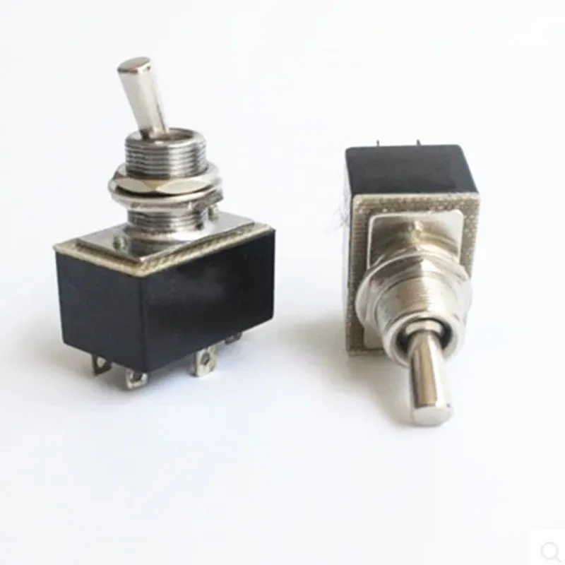 

5pcs KN3-3 Toggle switch 6PIN rocker switch ON - ON 6P2T 12MM