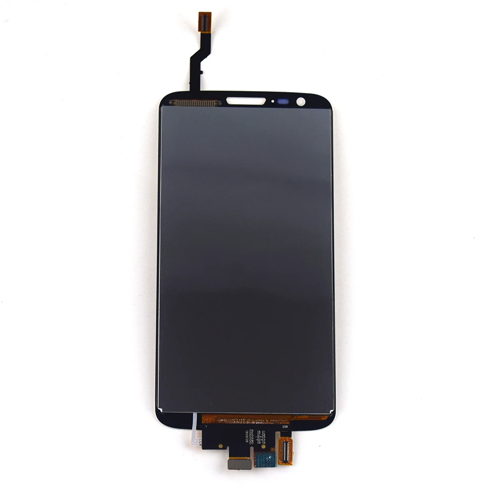 Для LG Optimus G2 D800 D801 белый/черный Сенсорный экран дигитайзер панель датчик +