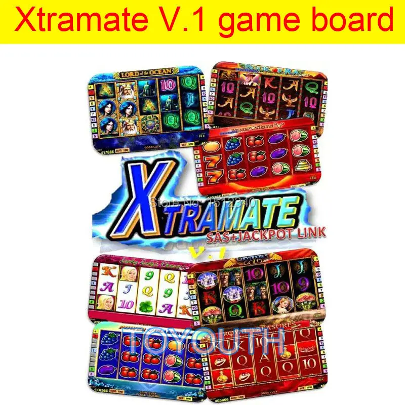 Xtramate 7 в 1 SAS с JACKPOT игровая доска PCB V.1 доска|game board|game pcb boardgame |