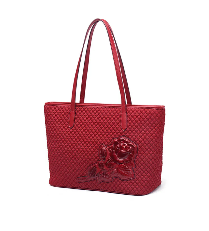 Pmsix shoulder bag female new fashion wild leather handbag female bag large capacity bag tote bag