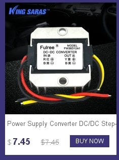 dc dc понижающий USB Питание преобразователь DC/DC Step-Down 12 В до 5 В 2.5a Водонепроницаемый Управление автомобиля модуль автоматического защита размер 43*22*11 мм
