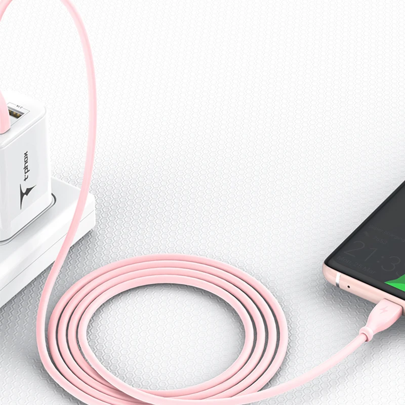 T-phox Micro USB кабель 3A Быстрая зарядка USB кабель для передачи данных для samsung Xiaomi LG планшет Android мобильный телефон usb зарядный шнур