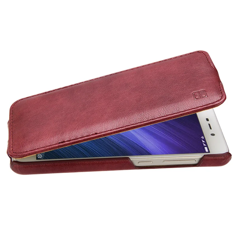 For Xiaomi Redmi 4A Case Cover Silicone Flip Leather Wallet Kickstand Phone + Tempered Glass | Мобильные телефоны и