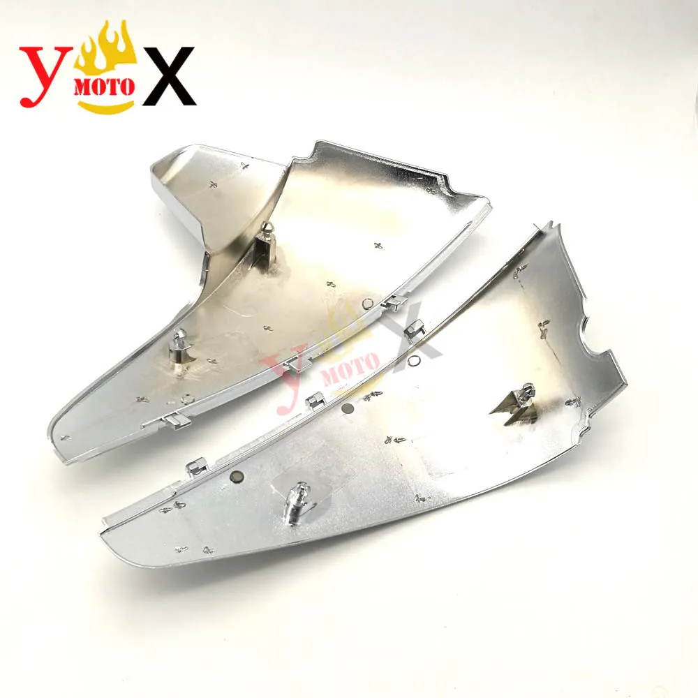 Chrome ABS крышка аккумулятора Shadow VLX 600 STEED400 пластиковая боковая Защитная обтекатель