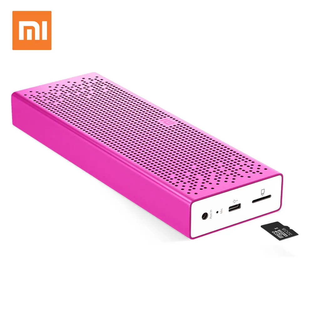 Оригинальный Xiaomi Mi Bluetooth динамик стерео беспроводной мини портативный колонки