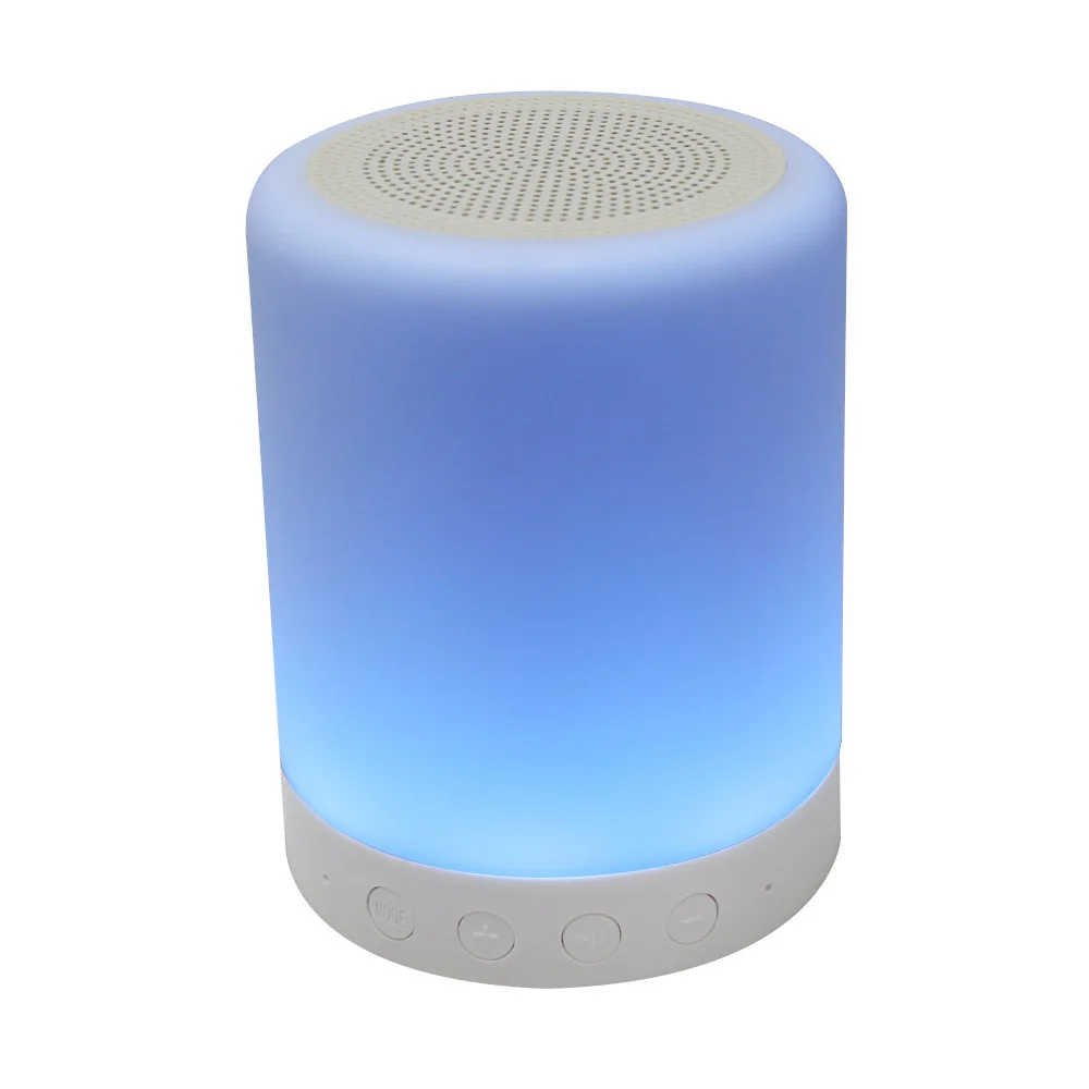 Портативный Bluetooth динамик мини открытый BT Саундбар для смартфона Xiaomi умная Светодиодная лампа с сенсорным управлением TF Usb Boombox для кемпинга туризма