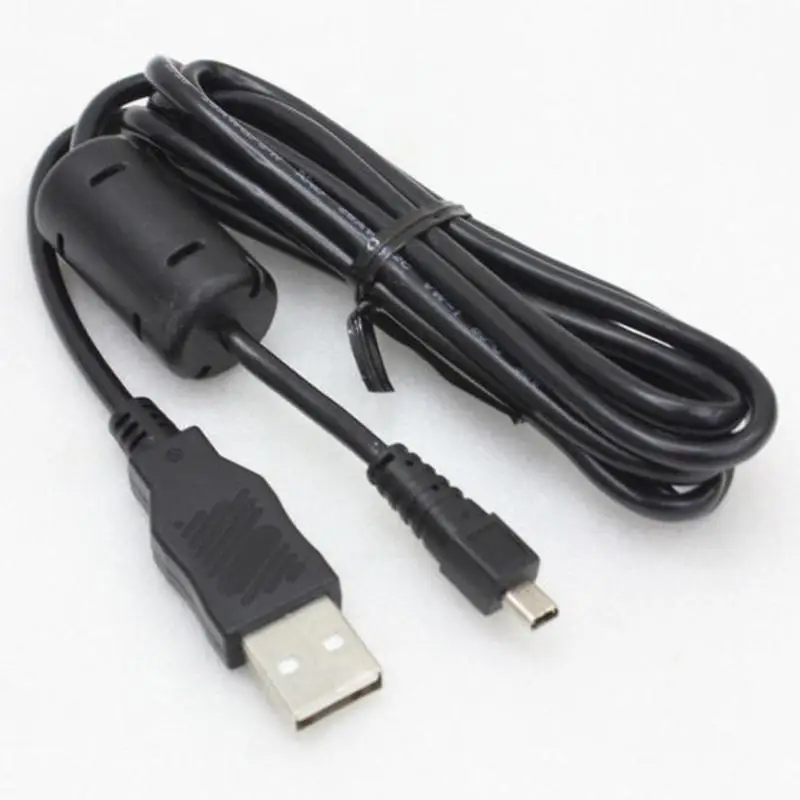Универсальный USB к маленькому порту 8p камера USB кабель для цифровых камер Nikon модели USB 2,0 совместимый USB A штекер к Mini 8 Pin штекер