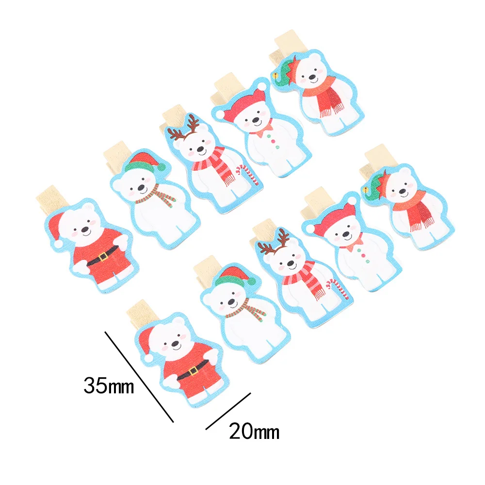 10 шт./компл. креативные милые украшения для вечеринок с изображением медведя из