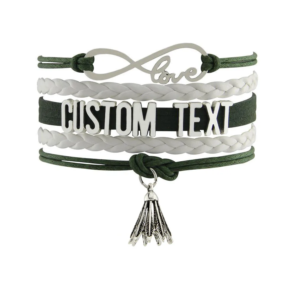 Модные ювелирные изделия на заказ очаровательный браслет подвеска с дизайном