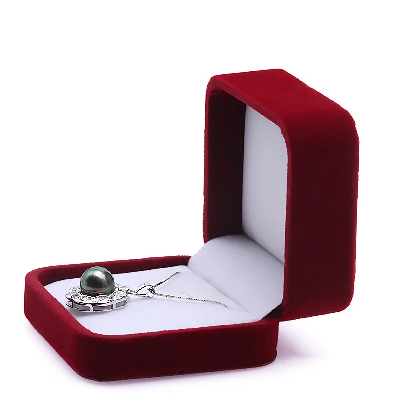 JYX 11.5mm Peacock Green Tahitian Pearl Pendant Necklace South Sea Cultured in 925 Sterling Silver with Zircon 18&quot | Украшения и
