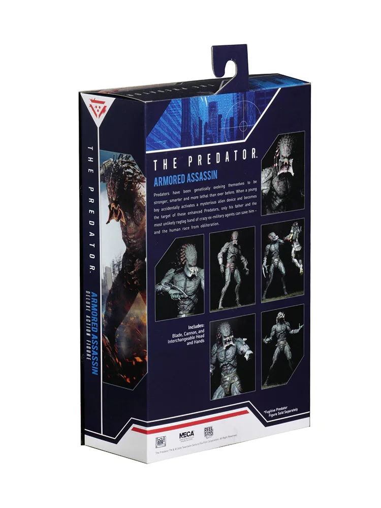 Новинка, NECA,, хищник, бронированный убийца, ПВХ, фигурка, 23 см, фильм, фигура хищника, Коллекционная модель игрушки