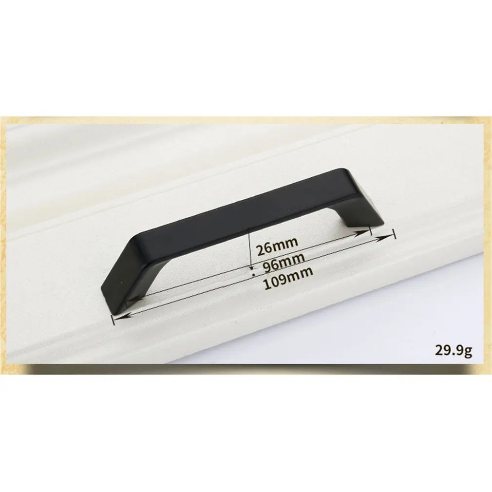 Черные дверные ручки Шкаф ящика тянуть кухонный шкаф для бронзовые мебели