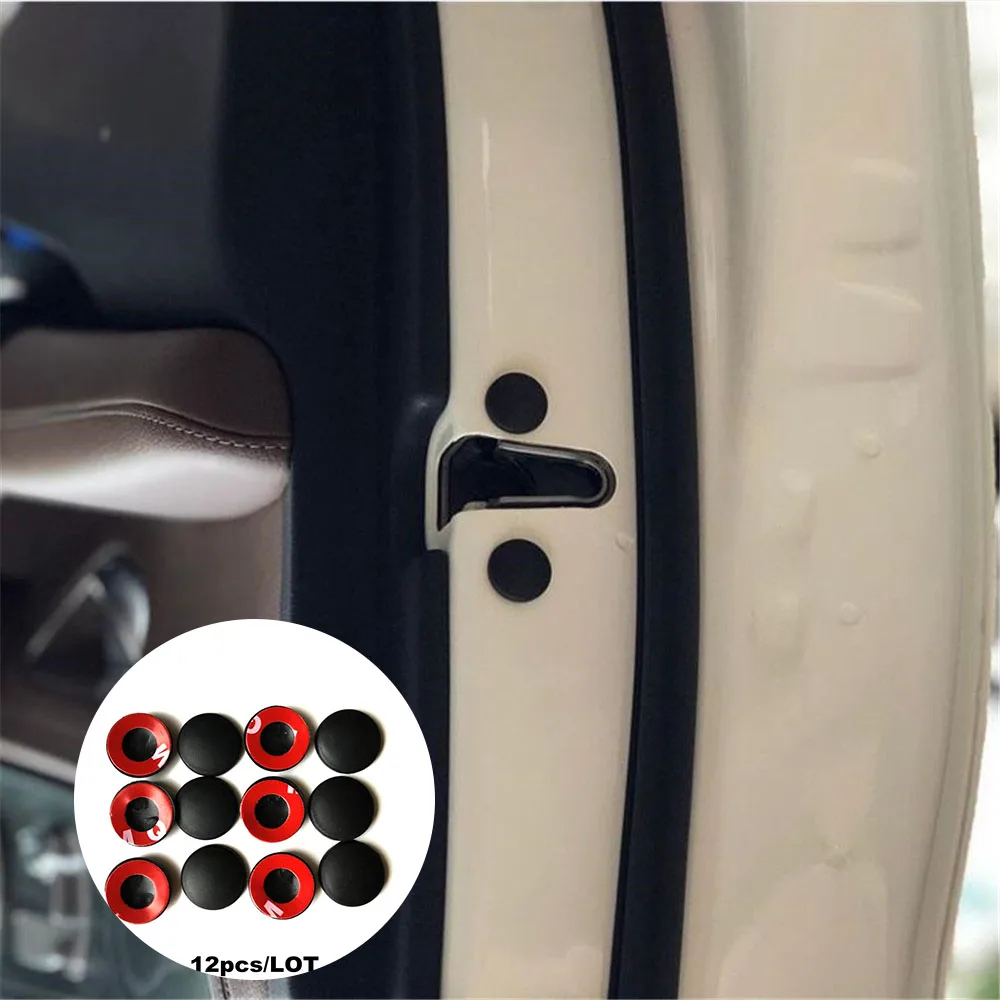 12 шт. автомобильные наклейки на дверной замок чехол для Jaguar XF XJ XJS XK винтовая