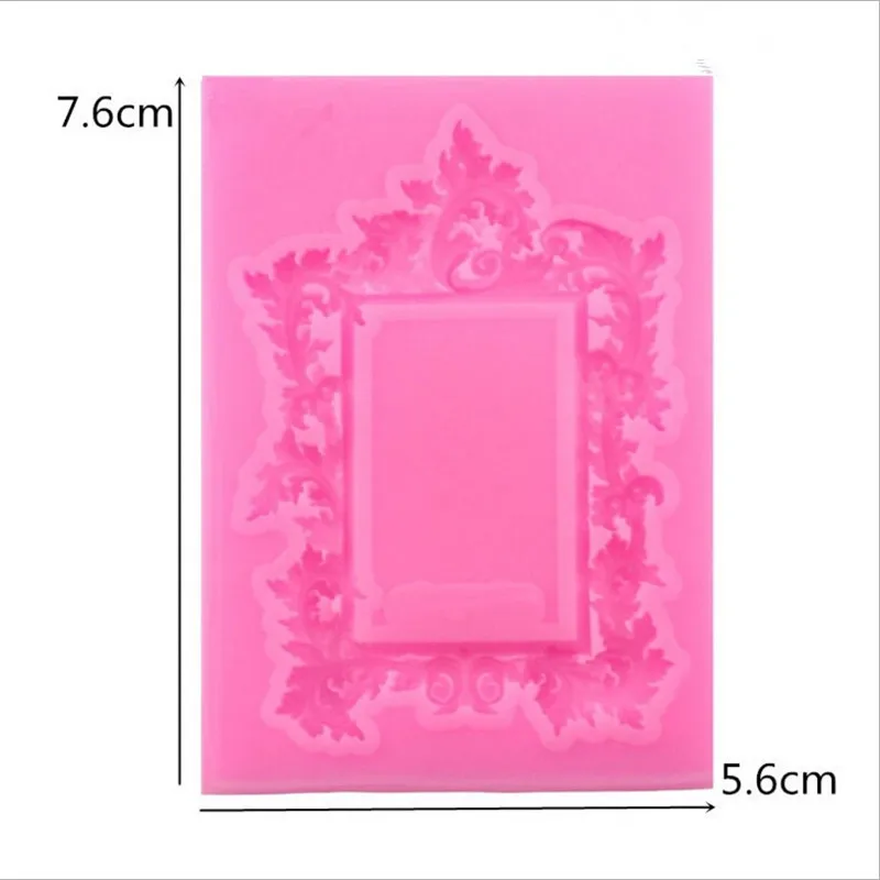 

1Pcs DIY Vine shape Frame 3D Silicone Mold Craft Mold Fondant Cake Decorating Tools Chocolate Candy Gumpaste Molds