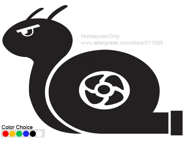 

XGS DECAL car vinyl decal stickers Turbo snail stickers