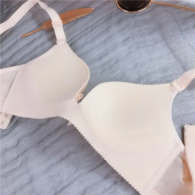 

Sexy Wire Free Floral Underwear Bra Fashion Lightweight Sexy Bras for Women Push Up Lingerie Seamless Bralette