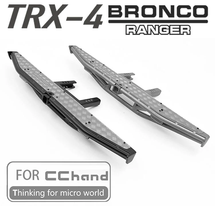 Металлический задний бампер для CC HAND BRONCO TRX-4 Ford | Игрушки и хобби