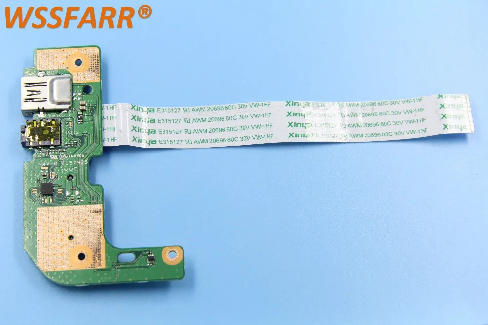 Оригинальный ноутбук для W519L USB порт аудио SD кард-ридер плата X555LD_IO | Компьютеры и