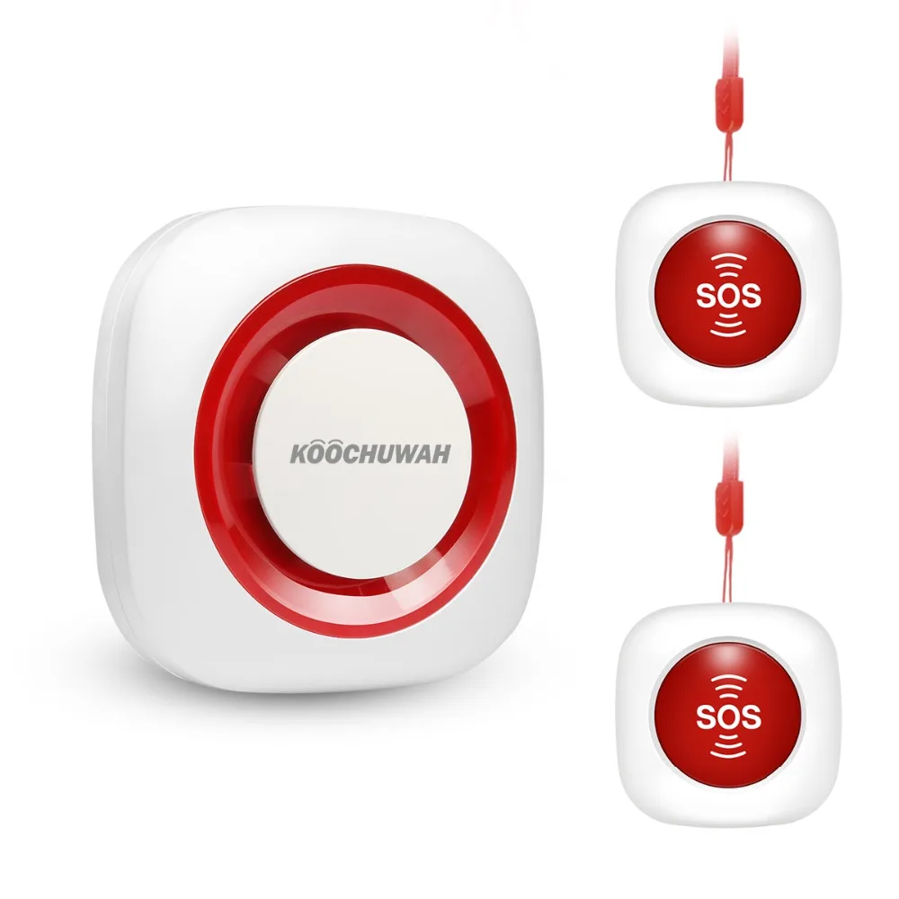 KOOCHUWAH GSM SOS сигнализация вызова система ухода за пожилыми людьми умный дом