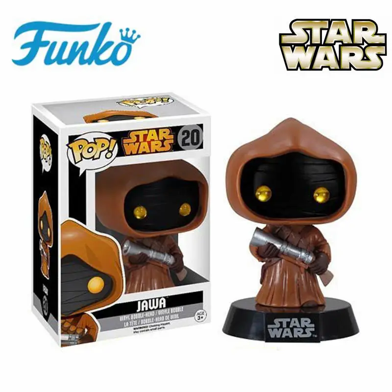 FUNKO POP Star wars & JAWA фигурка из ПВХ Коллекционная модель игрушки для детей
