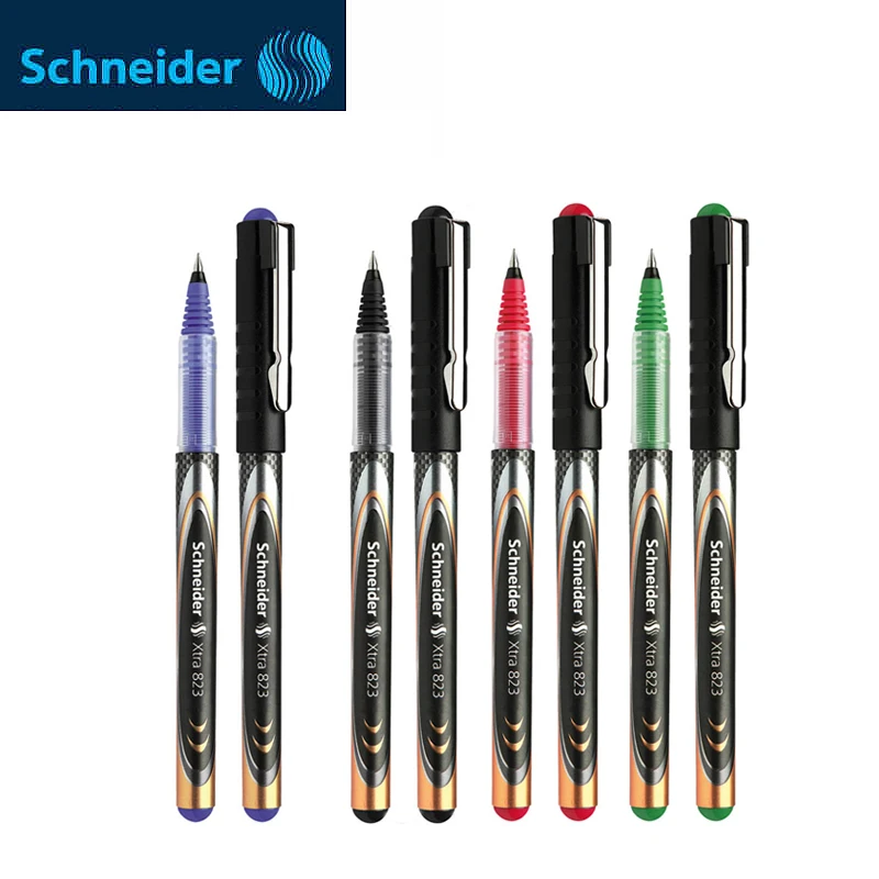 3 шт. Schneider Xtra 823 гелевая ручка роликовая шариковая подписывающая Студенческая 0 мм