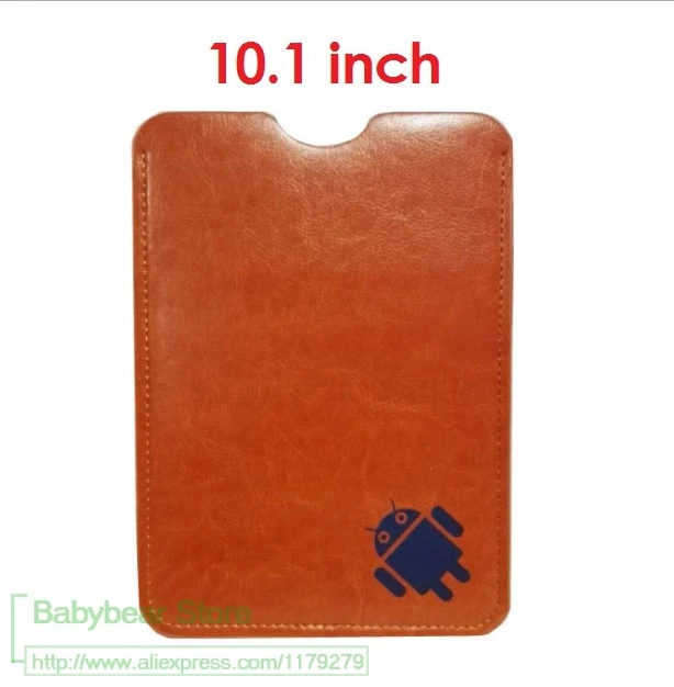 Leather brown bag Универсальный чехол для планшета Alcatel ONE TOUCH ONETOUCH Pixi 3/PLUS/A3/POP 4/1T 10 10," из искусственной кожи - Цвет: Leather brown bag