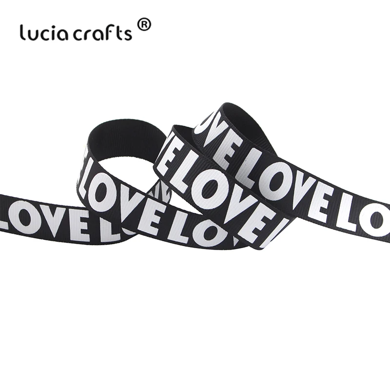 Lucia Crafts 5y/lot мульти вариант буквы/цифры шаблон напечатанный корсажная лента для самодельного украшения одежды материалы ручной работы для поделок S0602