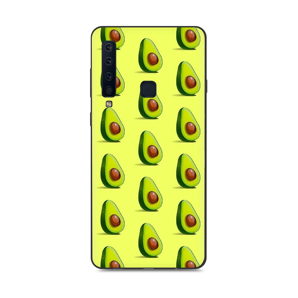 B11 Авокадо мягкий чехол для мобильного телефона чехол для samsung Galaxy A7 8 9 A10 30 40 50 70 J6 - Цвет: B11