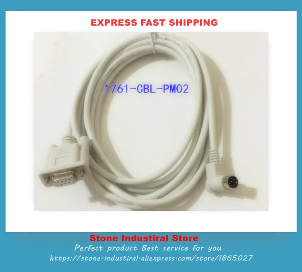 1761-CBL-PM02 90 Degree MicroLogix 1000 Series PLC Programming Cable Good Qualiy 5PCS/LOT
