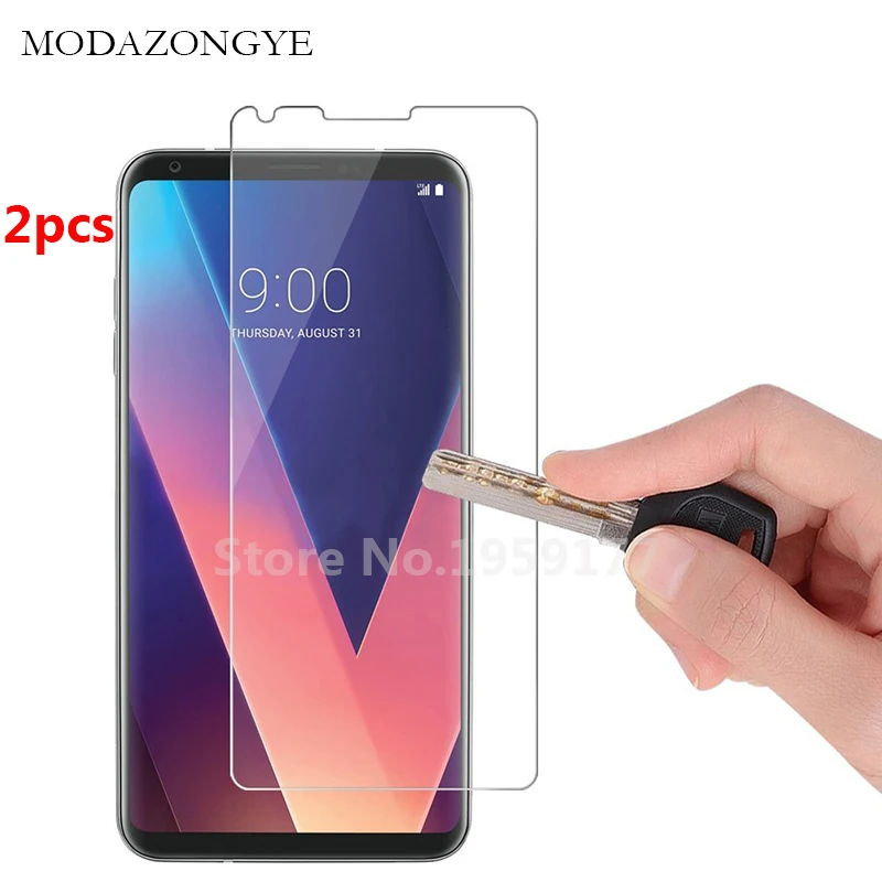 MODAZONGYE 2 шт для закаленного стекла LG V30 Защитная пленка экрана V 30 H930 H933 стекла|glass