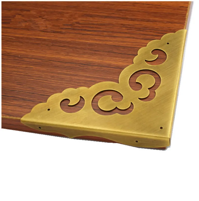 4 шт. античный Угловой протектор для ювелирных изделий угловая ножка деревянный