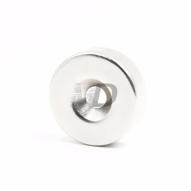 

10pcs Super Strong Round Neodymium Countersunk Ring Magnets 40mm x 20mm Hole: 10.2mm N50 Neodymium Magnet Free Shipping