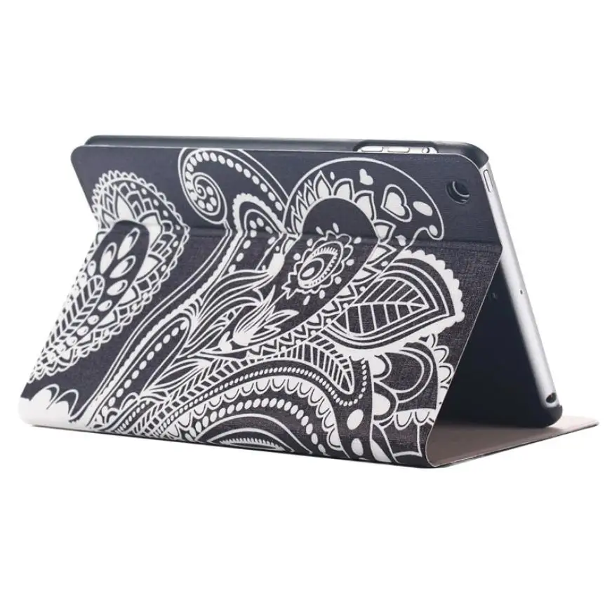 Белый Резной флип Стенд PU кожаный чехол для IPad Mini 1 2 3 Retina jn11|cover|cover mirrorcover for nokia 5800 |