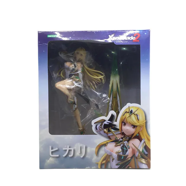 with retail package Xenoblade Chronicles 2 Homura& Hikari ПВХ сексуальная фигурка девушки игрушки - Цвет: with retail package
