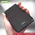 Для iPhone 7 Plus чехол для iPhone 7 Чехол-Крышка силиконовая для iphone 8 плюс Чехол для iPhone 8 чехол Флип Кожа Роскошные 360 защиты