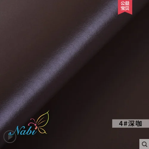 50x138 см мягкая пу Напа эко кожа ткань искусственная кожа для автомобильных сидений диван Мебель обивка Водонепроницаемый Материал 500 г/м - Цвет: N003