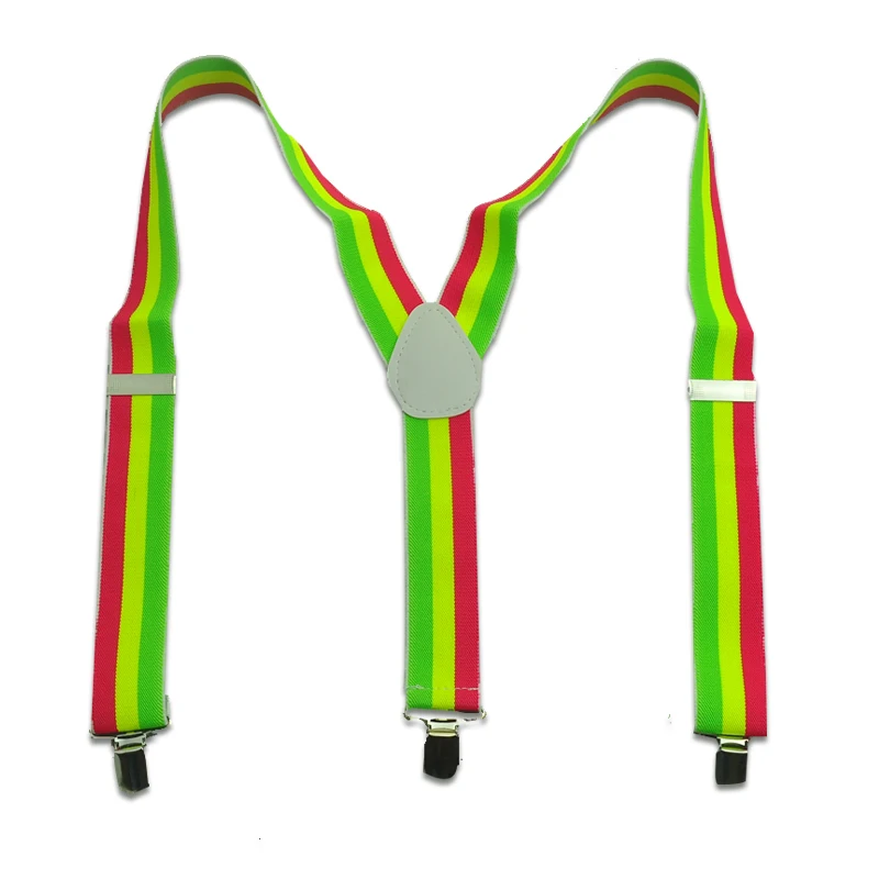 Мужские и женские мужские подтяжки унисекс Эластичные на клипсах 3 5 см широкая